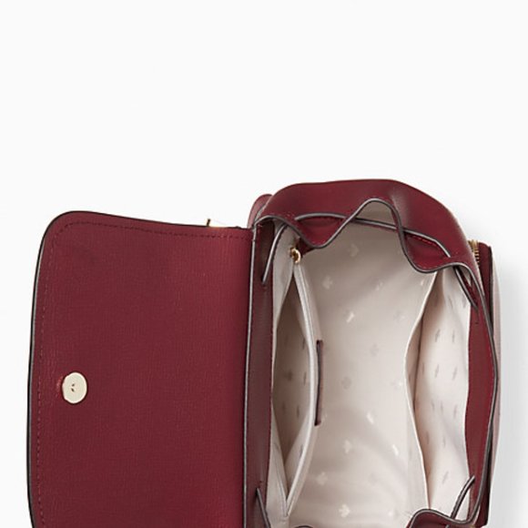 KATE SPADE NEW YORK DARCY FLAP BLACKBERRY BACKPACK